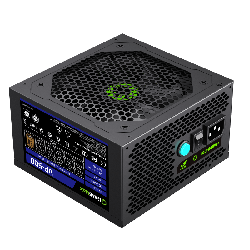 GAMEMAX VP-500 85+ Bronze Power Supply GAMEMAX VP-500 85+ Bronze Power Supply